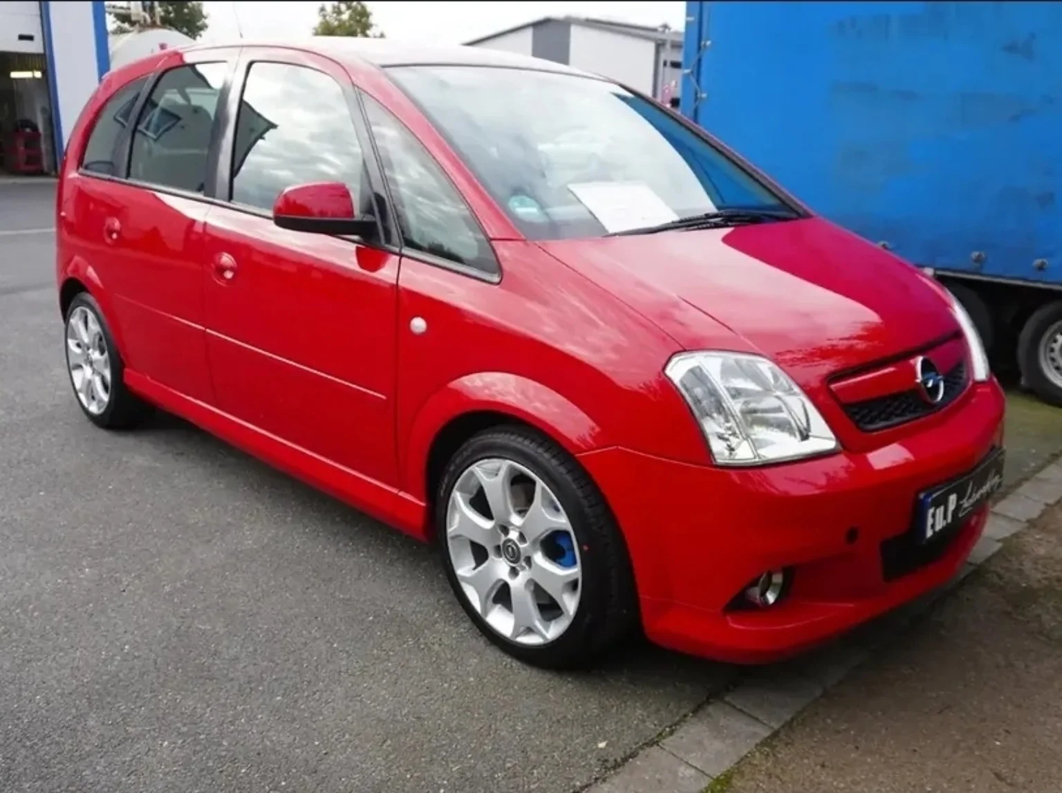 Opel Meriva · Lackaufbereitung – nachher